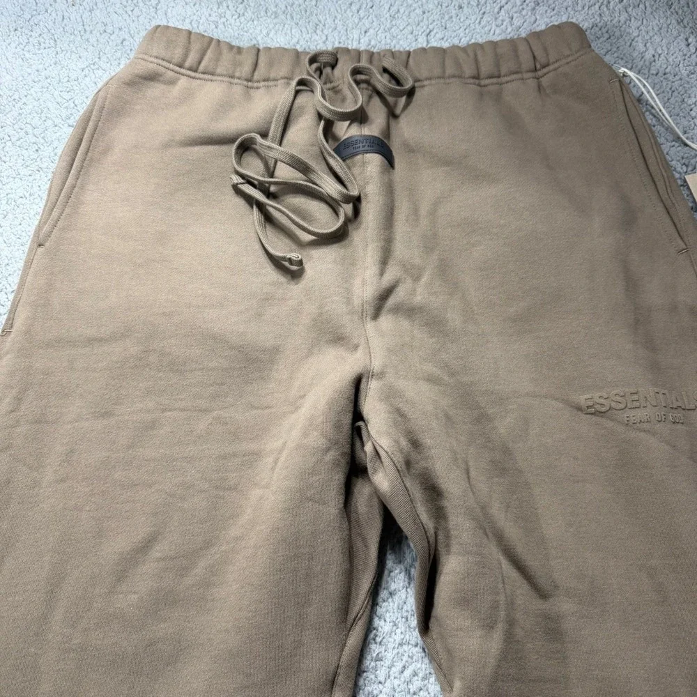 Fear of God Essentials Brown Fleece Sweatpants‎ Straight Leg XL NEW